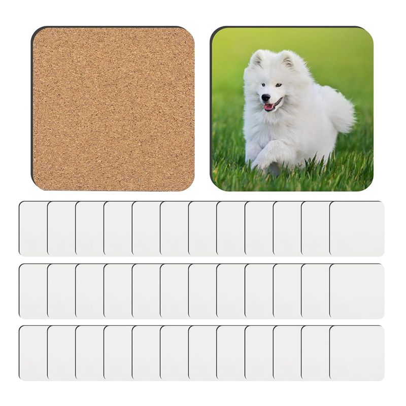 Coaster Sublimation Blank - NOUVEAU - EN STOCK - 36