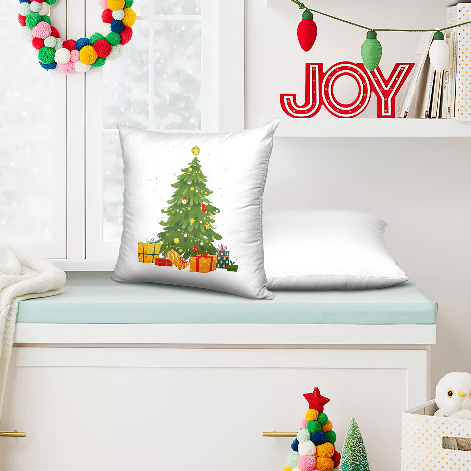 Pillow Cover Sublimation - 4 housses de coussin à sublimation,