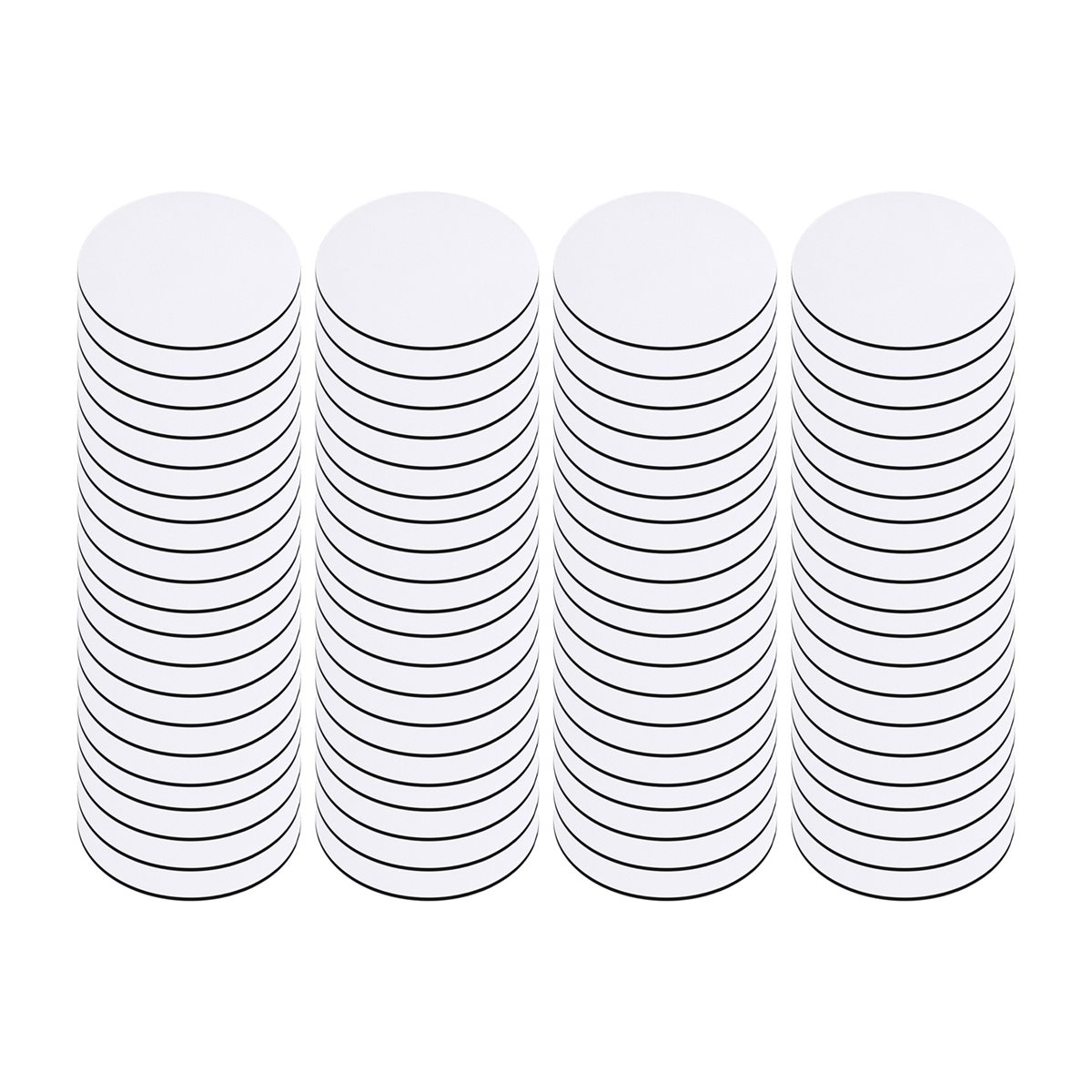 【ABFS】80 pièces de sous-verres - Coaster Sublimation Blank avis et prix