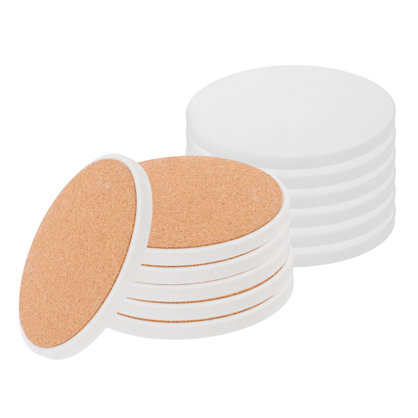 12 pièces de dessous de verre  - Coaster Sublimation Blank avis et prix