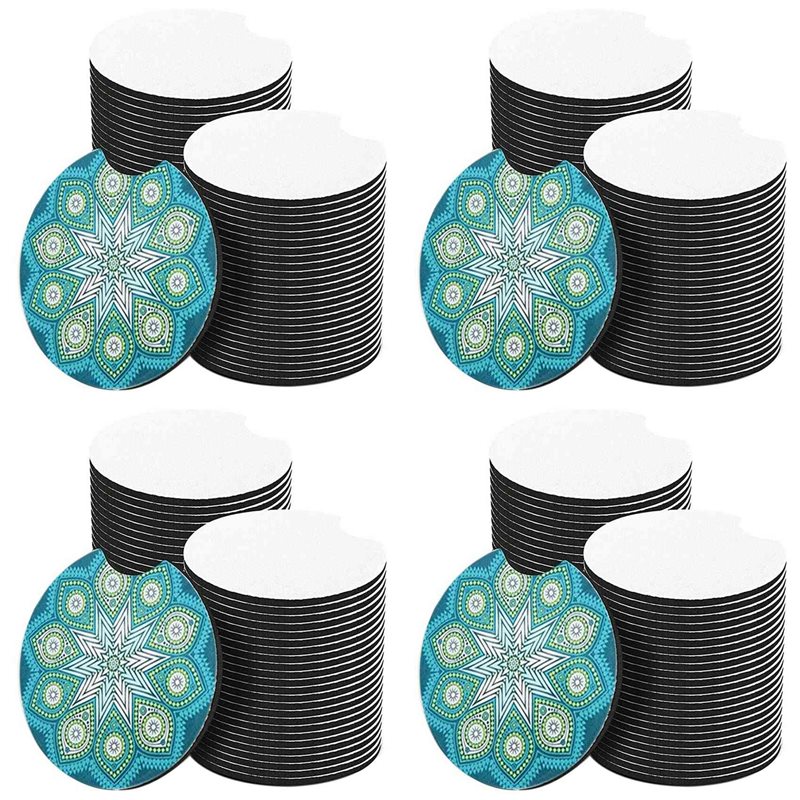 ABVS 200 pièces de sous-verres - Coaster Sublimation Blank avis et prix