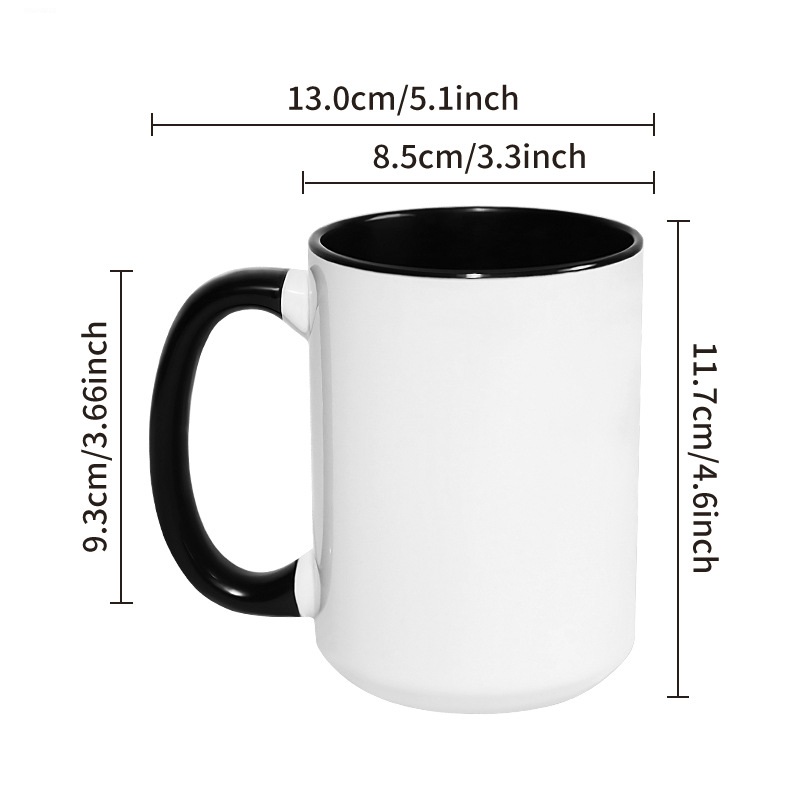 Grande tasse en céramique pers - Sublimation Mug White avis et prix