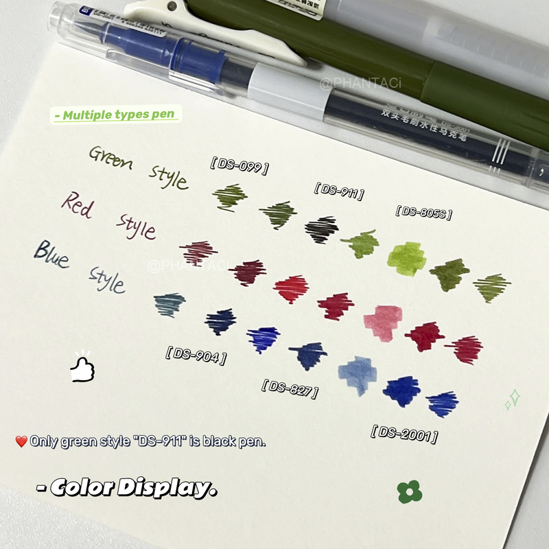 Lot de 6 stylos de calligraphi - Pentel Pen Energel avis et prix