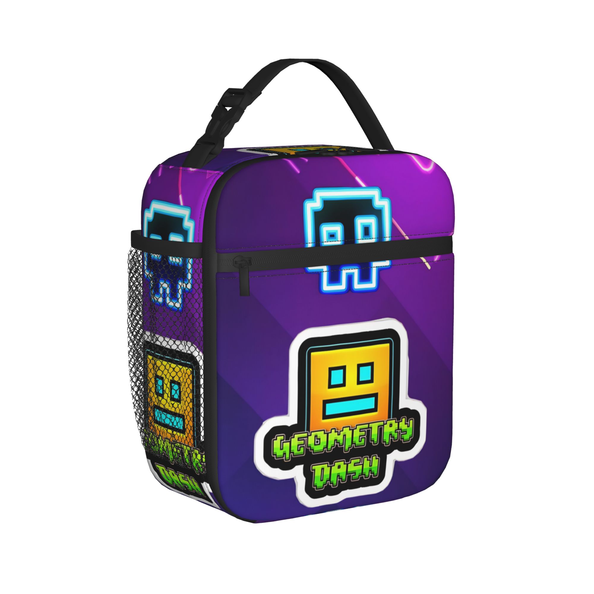 Geometry Dash Sacs à lunch iso - Tote Bag Sublimation avis et prix