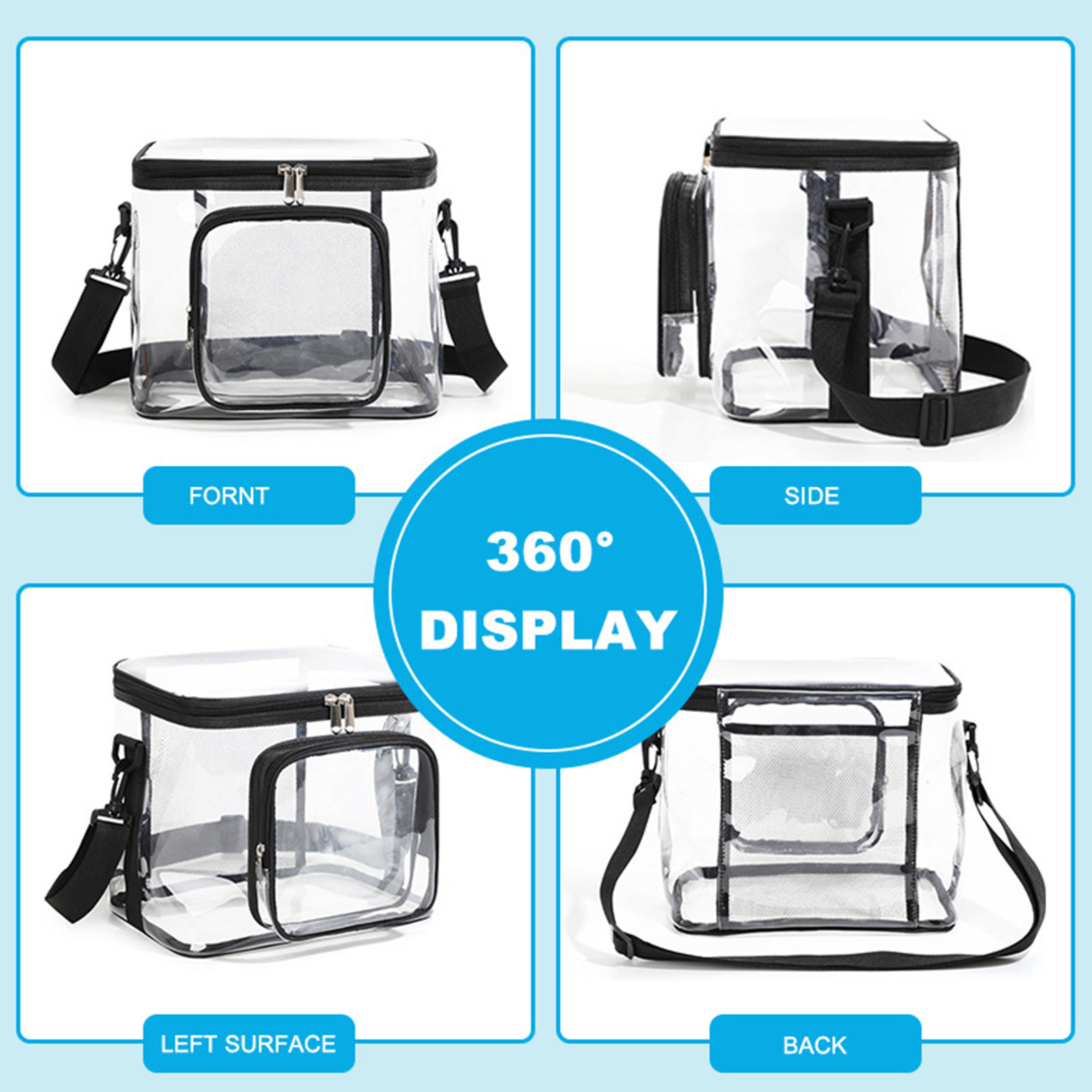 Sac à déjeuner transparent de  - Tote Bag Sublimation avis et prix